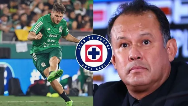 Juan Reynoso lo quemó en Cruz Azul y su reacción tras ver a Santiago Giménez con el Tri