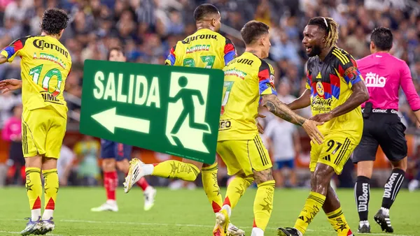 Jugadores de Club América en el BBVA