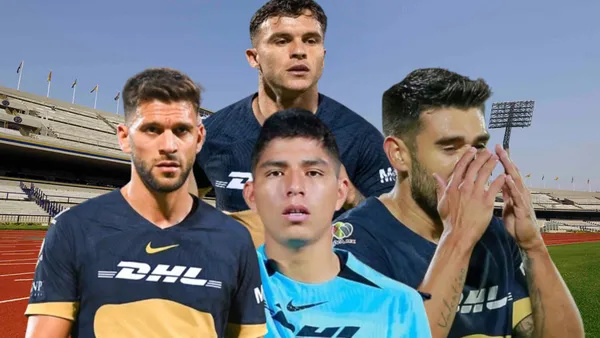 Jugadores extranjeros de Pumas / Imagen: Redes