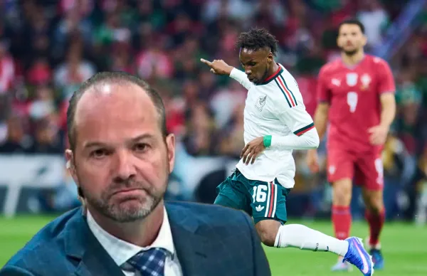 Julián ingresó en el segundo tiempo del encuentro para intentar cambiar el rumbo del mismo.