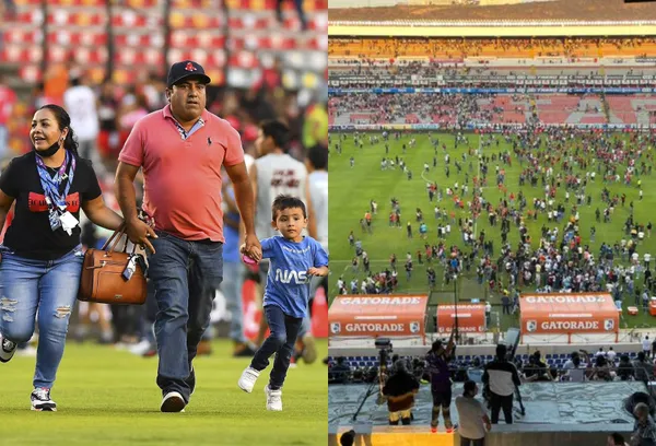 La tragedia que sucedió en el partido de Querétaro contra Atlas pareció tener la complicidad de la seguridad del estadio, de acuerdo a videos que circulan en redes sociales.