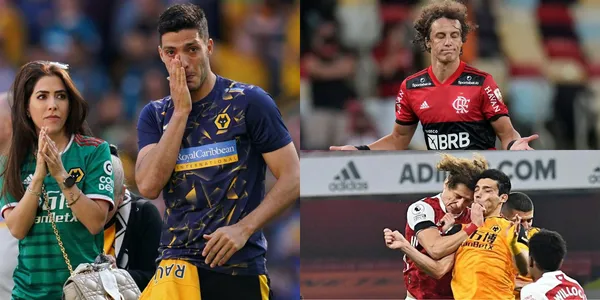 Lo que hizo David Luiz en redes sociales mientras Raúl Jiménez se despedía de la afición del Wolverhampton