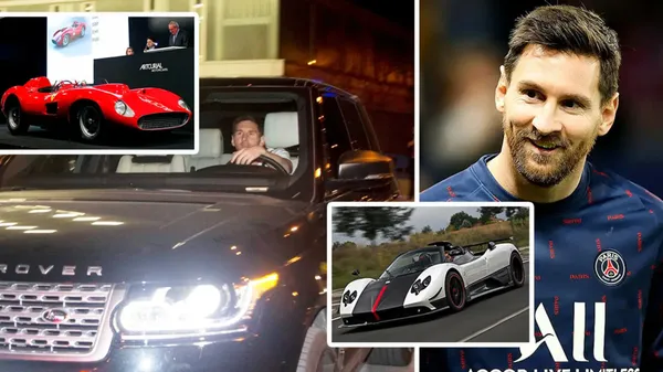 Los coches de Lionel Messi (Foto: Tribuna).