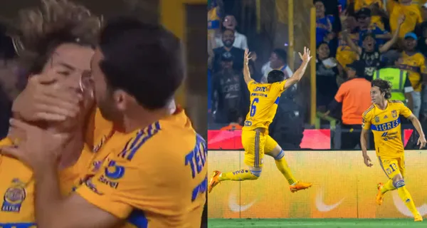 Los futbolistas felinos celebraran de una manera peculiar.