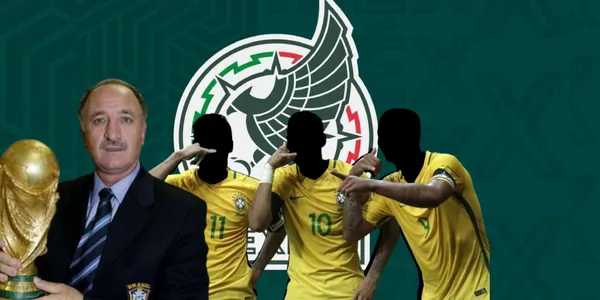 Luiz Felipe Scolari y los 3 brasileños que podría convocar si llega al Tri