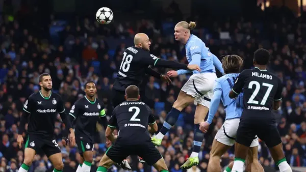 Manchester City y Feyenoord disputan la Jornada 5 de Champions League | Foto: Aljazeera