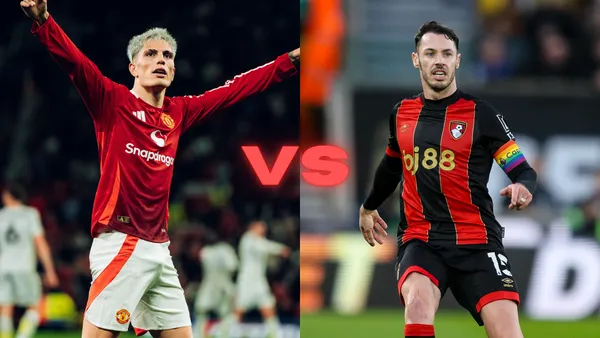 Manchester United vs Bournemouth | Foto: @ManUtd_ID y @afcbournemouth