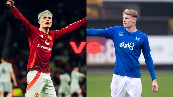 Manchester United vs. Everton | Fotos: @ManUtd_ID y @Everton