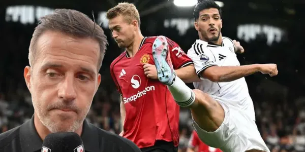 Marco Silva junto a Raúl Jiménez / FOTO FULHAM