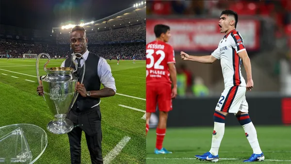 Mario Balotelli sería nuevo compañero de Johan Vásquez / Foto: @mb459 y @genoacfc