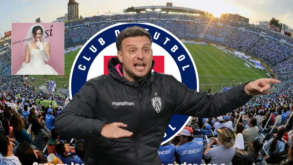 Martin Anselmi, Cruz Azul, logo de Andar conmigo de Julieta Venegas/FOTO El Futbolero