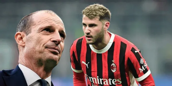 Massimiliano Allegri junto a Santiago GIménez / FOTO QUADRATÍN MICHOACÁN