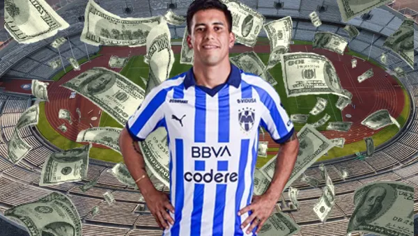 Maximiliano Meza con Rayados