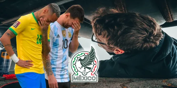 Messi y Neymar durante partido entre Brasil vs. Argentina / Foto: ESPN