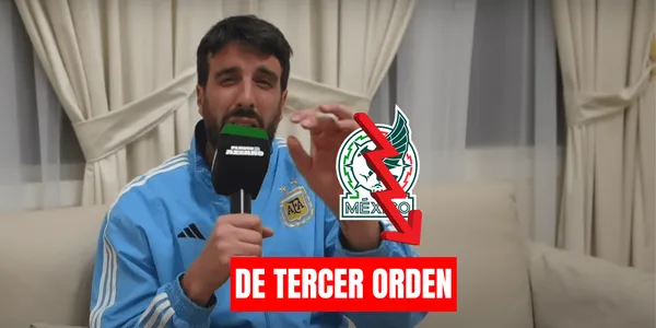 México sería un país de tercer órden a nivel futbolístico y Flavio Azzaro dice por qué no pueden opinar sobre el deporte.