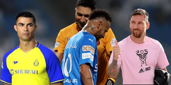 Mientras Cristiano y Messi tuvieron deslumbraron con sus equipos fuera de Europa, así critican a Neymar tras el descalabro con el Al Hilal