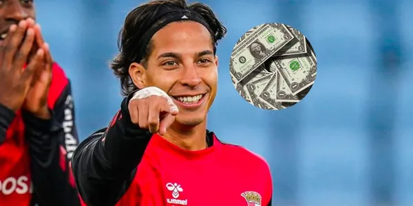 Mientras pierde minutos en el Braga, revelan cómo Lainez gastó 55 mil dólares en segundos.