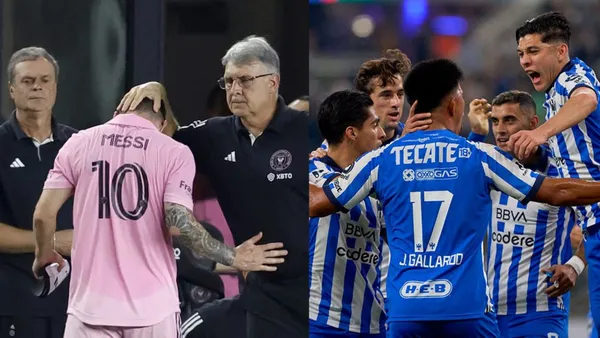 Mientras que el Inter y Messi lloran por haber perdido, lo que hacen los Rayados previo a la vuelta