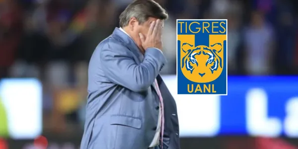 Miguel Herrera dirigiendo a Tigres / Foto: IMAGO7