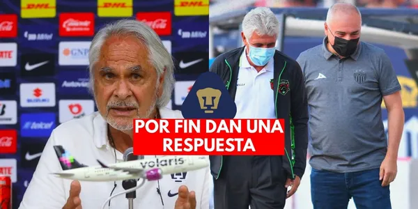 Miguel Mejía Barón responde a la pregunta sobre si Ferretti es el nuevo DT de Pumas.