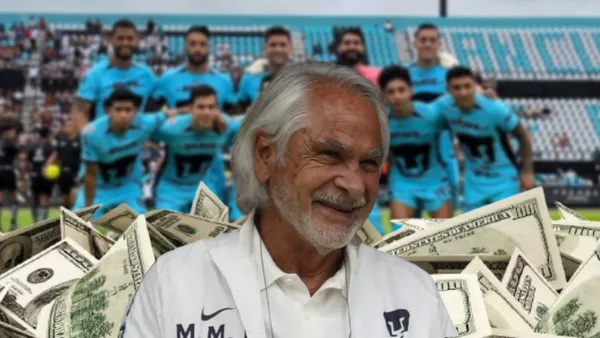 Miguel Mejía Barón y Pumas / Foto: Pumas MX