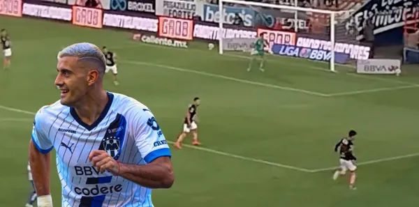 Mira el gol de Germán Berterame en el Tuzos vs Rayados