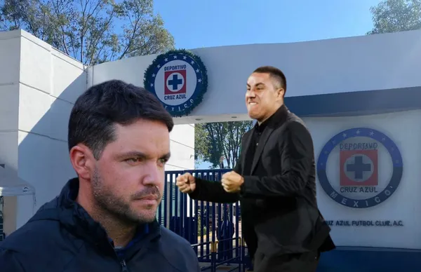 Nicolás Larcamón y Efraín Juárez/ Foto Telediario.