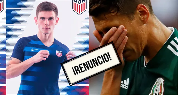 No aguantó más, el entrenador lo ignoró por completo, por ello le dice que no al Tri y se irá a USA.