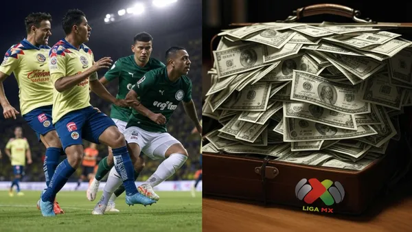 ¿Palmeiras a la Concacaf? Los millones que llegarían a la Liga MX | Foto: Imagen generada por Grok de X