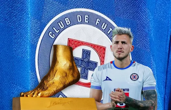 Pie de oro y Gonzalo Piovi/Foto Cruz Azul.