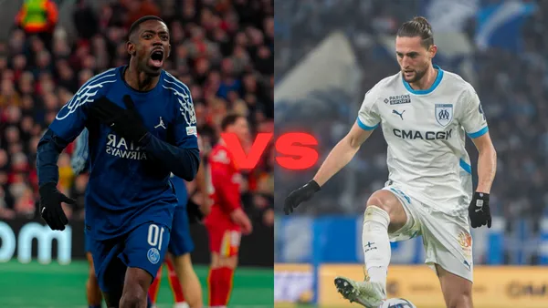 PSG vs Olympique de Marsella | Fotos: @PSG_Inside y @OM_Officiel