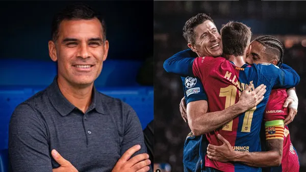 Rafa reaccionó a declaración de Casadó tras el Barza 4-1 Bayern / Foto: @rafamarquezmx y @marccasado