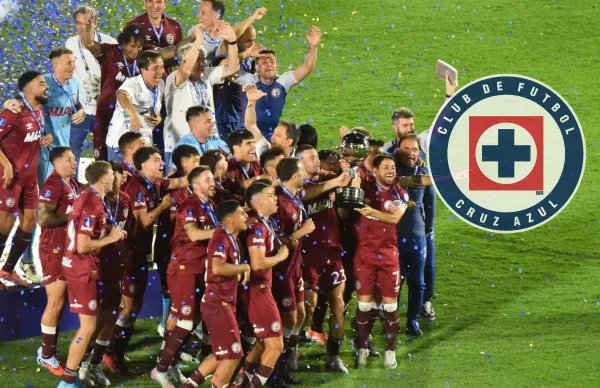 Ramiro Carrera, ex jugador de Cruz Azul entró en la historia al salir campeón de la Copa Sudamericana.