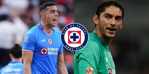 Ramiro Funes Mori partícipe de uno de los goles de Toluca ante Cruz Azul y así reaccionó el portero Jesús Corona