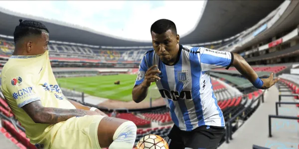 Roger Martínez no rindió en el América y así le fue en su debut con el Racing de avellaneda