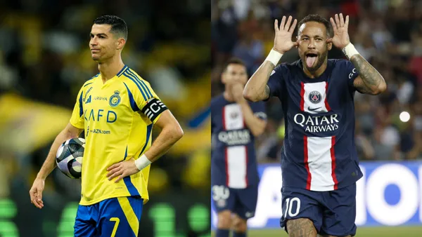 Ronaldo y Neymar | Fotos: @Cristiano y @NeymarJr