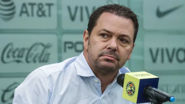 Santiago Baños durante conferencia de prensa