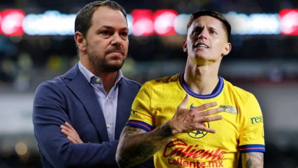 Santiago Baños y Brian Rodríguez