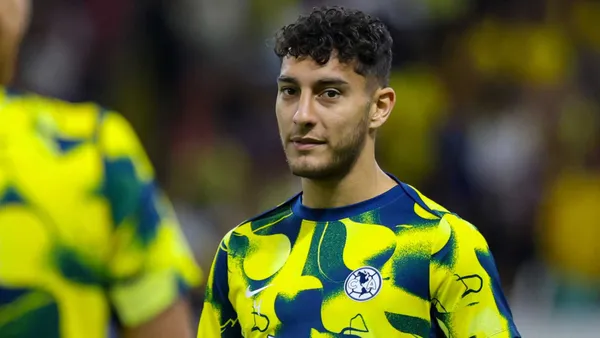 Sebastián Cáceres en el Club América