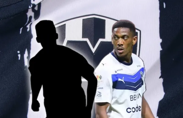 Silueta de jugador y Anthony Martial/Foto Innova Sport.