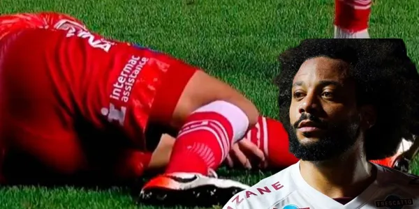 Sorprende, se reveló lo que hizo Marcelo minutos después de lesionar a un rival jugando para Fluminense.