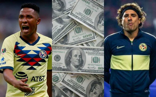 Su salario era una de las principales por la que el Club América necesitaba salir de Andrés Ibargüen