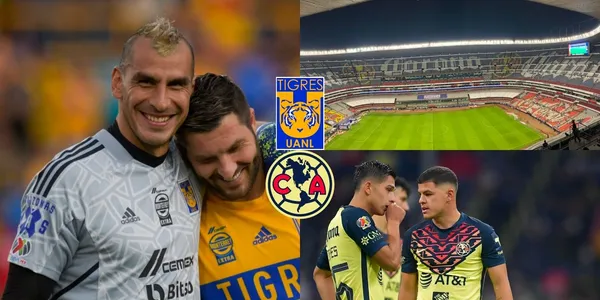 Tigres deja en claro lo vacío que se ven los estadios del América en comparación con su casa