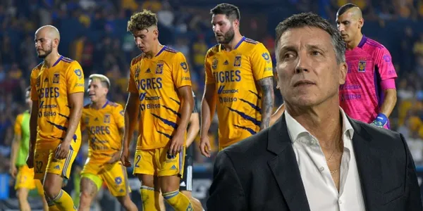 Tigres está pasando un mal momento en el partido frente a Santos Laguna