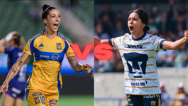 Tigres recibe a Pumas. | Fotos: X oficiales de @TigresFemenil y @PumasMXFemenil