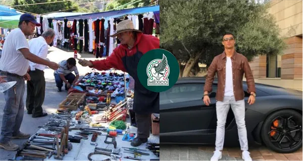 Trabajaba en el tianguis de niño, ahora tiene un Lamborghini como el de CR7