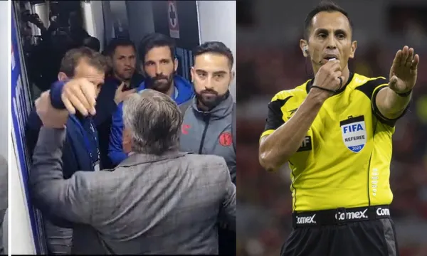 Última pelea en el vestidor de Cruz Azul, en el estadio de los Deportes y Santander / El Futbolero