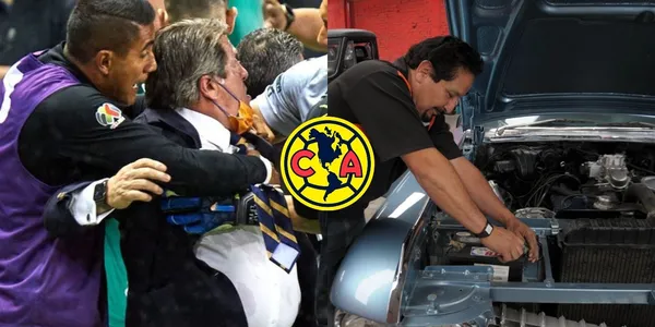 Una leyenda del América se marchó por la puerta de atrás y ahora tiene que arreglar autos para poder vivir