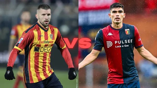 US Lecce vs Genoa | Fotos: @OfficialUSLecce y johan_pipe