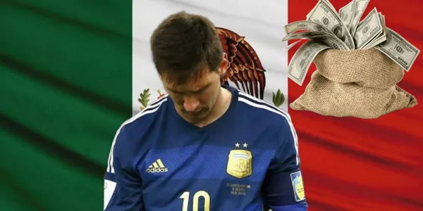 Vale 50 millones, le dijo no a jugar con Messi para jugar con México.